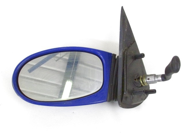 LEFT REAR VIEW MIRROR MANUAL OEM N. 735250514 ORIGINAL PART ESED FIAT SEICENTO 600 MK2 (1998 - 04/2005)BENZINA 11  YEAR OF CONSTRUCTION 2001