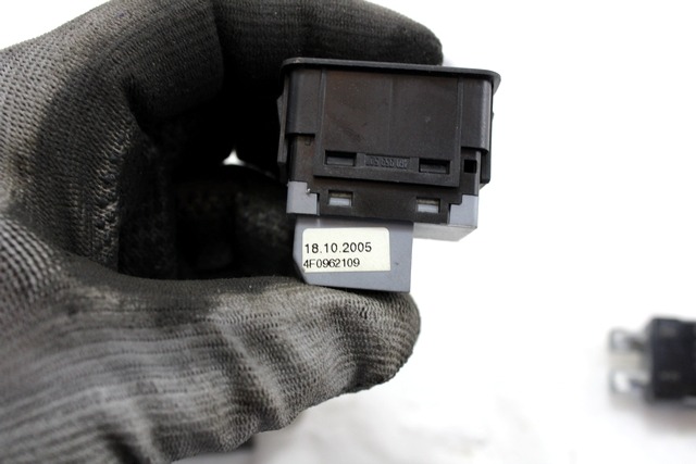 VARIOUS SWITCHES OEM N. 4F0962109 ORIGINAL PART ESED AUDI A6 C6 4F2 4FH 4F5 BER/SW/ALLROAD (07/2004 - 10/2008) DIESEL 27  YEAR OF CONSTRUCTION 2005