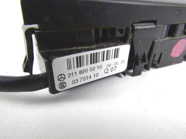 VARIOUS SWITCHES OEM N. 2118205210 ORIGINAL PART ESED MERCEDES CLASSE E W211 BER/SW (03/2002 - 05/2006) DIESEL 22  YEAR OF CONSTRUCTION 2005