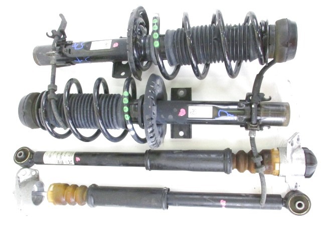 KIT OF 4 FRONT AND REAR SHOCK ABSORBERS OEM N. 6C0413031AJ ORIGINAL PART ESED VOLKSWAGEN POLO (DAL 02/2014) DIESEL 14  YEAR OF CONSTRUCTION 2015