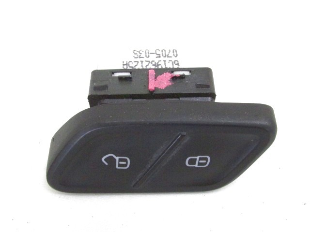 VARIOUS SWITCHES OEM N. 6C1962125A ORIGINAL PART ESED VOLKSWAGEN POLO (DAL 02/2014) DIESEL 14  YEAR OF CONSTRUCTION 2015