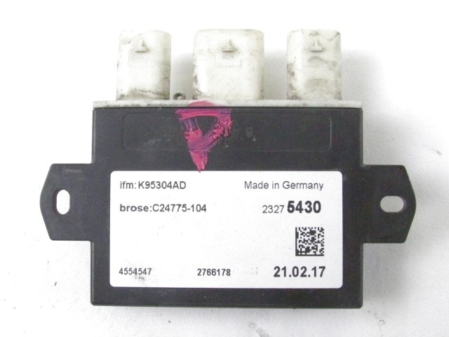 CONTROL UNIT PDC OEM N. 23275430 ORIGINAL PART ESED OPEL ASTRA K 5P/3P/SW (DAL 2015)DIESEL 16  YEAR OF CONSTRUCTION 2017
