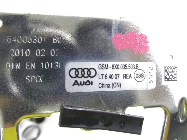 AMPLIFICATORE / CENTRALINA ANTENNA OEM N. 8X0035503B ORIGINAL PART ESED AUDI A1 8X1 8XF (DAL 2010)DIESEL 16  YEAR OF CONSTRUCTION 2013