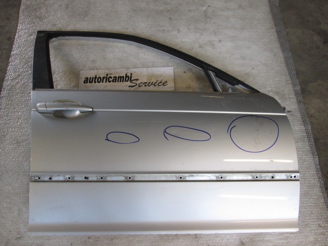 DOOR PASSENGER DOOR RIGHT FRONT . OEM N. 41517034152 ORIGINAL PART ESED BMW SERIE 3 E46 BER/SW/COUPE/CABRIO LCI RESTYLING (10/2001 - 2005) DIESEL 20  YEAR OF CONSTRUCTION 2002