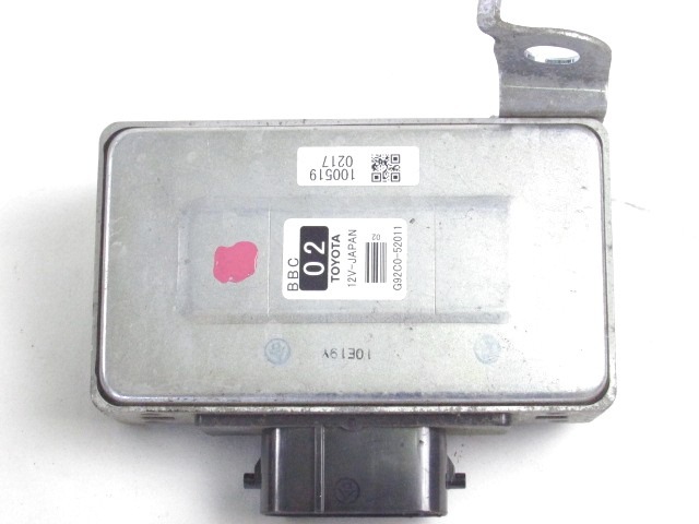 AIR CONDITIONING CONTROL UNIT / AUTOMATIC CLIMATE CONTROL OEM N. 156088550 ORIGINAL PART ESED TOYOTA YARIS (2009 - 2011)BENZINA 13  YEAR OF CONSTRUCTION 2010