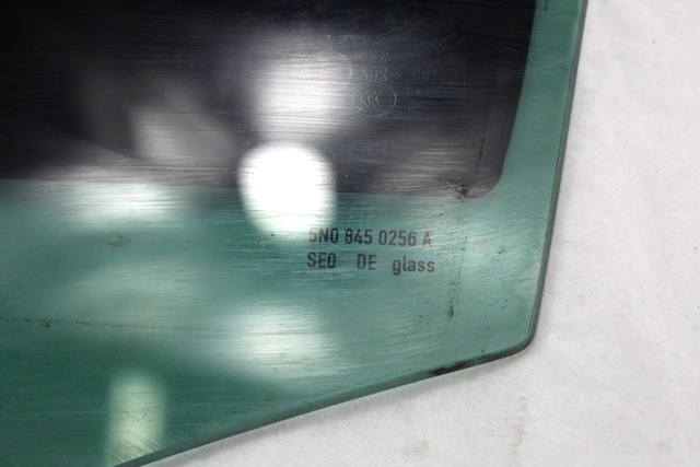 DOOR WINDOW, TINTED GLASS, REAR LEFT OEM N. 5N0845025 ORIGINAL PART ESED VOLKSWAGEN TIGUAN (2007 - 2011)DIESEL 20  YEAR OF CONSTRUCTION 2010