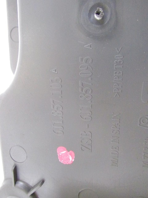 GLOVE BOX OEM N. 6J1857103A ORIGINAL PART ESED SEAT IBIZA MK4 BER/SW (2008 - 2012)BENZINA 12  YEAR OF CONSTRUCTION 2012