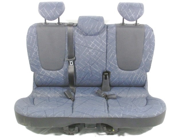 SEATS / BENCH SEATS REAR SEATS FABRIC OEM N. (D)17801 SEDILE UNICO POSTERIORE TESSUTO ORIGINAL PART ESED SMART FORFOUR (2004 - 2006) DIESEL 15  YEAR OF CONSTRUCTION 2005