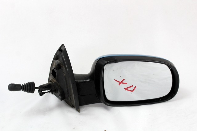 MANUAL RIGHT REAR VIEW MIRROR OEM N. (D)24420988 ORIGINAL PART ESED OPEL CORSA C (10/2000 - 2004) BENZINA 12  YEAR OF CONSTRUCTION 2002