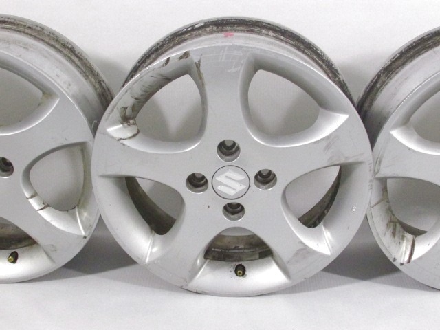 ALLOY WHEEL SET 15'  OEM N. 19094 SET 4 CERCHI IN LEGA ORIGINAL PART ESED SUZUKI SWIFT MK4 MZ EZ (2004 - 2010) BENZINA 13  YEAR OF CONSTRUCTION 2006