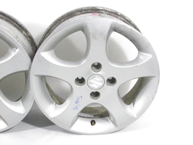 ALLOY WHEEL SET 15'  OEM N. 19094 SET 4 CERCHI IN LEGA ORIGINAL PART ESED SUZUKI SWIFT MK4 MZ EZ (2004 - 2010) BENZINA 13  YEAR OF CONSTRUCTION 2006