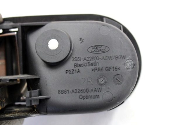 DOOR HANDLE INSIDE OEM N. 2S61-A22600-AGW ORIGINAL PART ESED FORD FIESTA JH JD MK5 R (01/2006 - 2008) DIESEL 14  YEAR OF CONSTRUCTION 2007