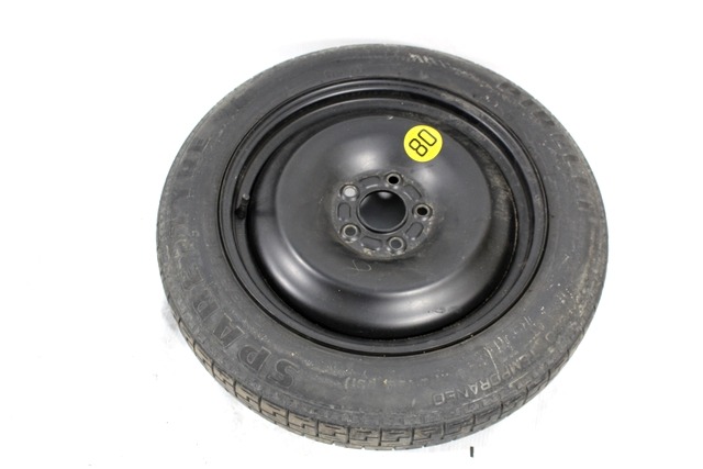 SPARE WHEEL OEM N. 1909109 ORIGINAL PART ESED FORD FOCUS BER/SW (2005 - 2008) DIESEL 16  YEAR OF CONSTRUCTION 2007