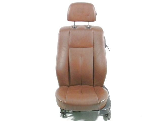 LEFT FRONT PILOT LEATHER SEAT OEM N. 52107112671 ORIGINAL PART ESED BMW SERIE 6 E63 COUPE (2003 - 2010)DIESEL 30  YEAR OF CONSTRUCTION 2008