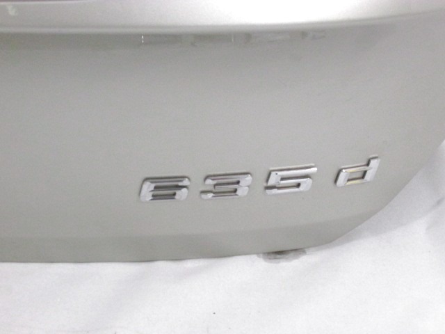 TRUNK LID OEM N. 41627188583 ORIGINAL PART ESED BMW SERIE 6 E63 COUPE (2003 - 2010)DIESEL 30  YEAR OF CONSTRUCTION 2008
