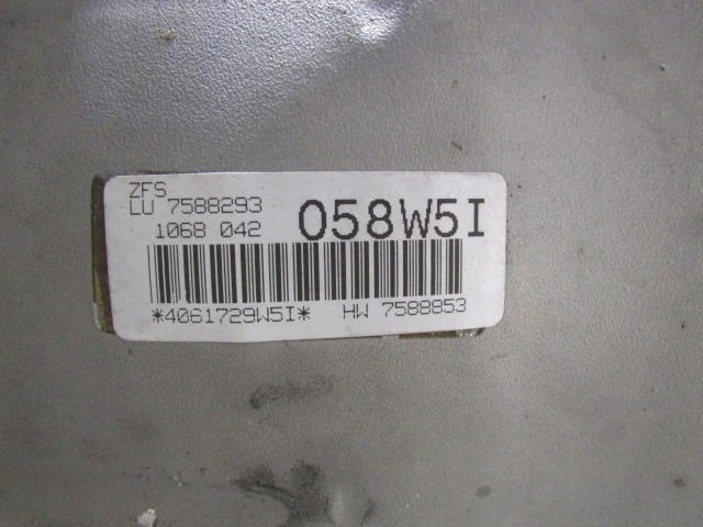 AUTOMATIC TRANSMISSION OEM N. 7588293 ORIGINAL PART ESED BMW SERIE 6 E63 COUPE (2003 - 2010)DIESEL 30  YEAR OF CONSTRUCTION 2008