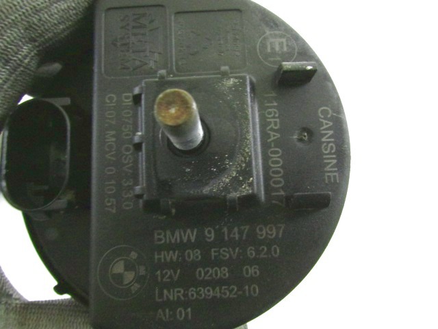 CONTROL CAR ALARM OEM N. 9147997 ORIGINAL PART ESED BMW SERIE 6 E63 COUPE (2003 - 2010)DIESEL 30  YEAR OF CONSTRUCTION 2008