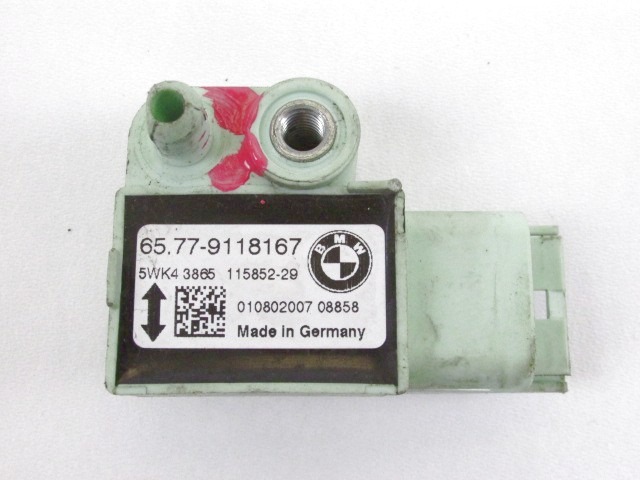 SENSOR AIRBAG OEM N. 65779118167 ORIGINAL PART ESED BMW SERIE 6 E63 COUPE (2003 - 2010)DIESEL 30  YEAR OF CONSTRUCTION 2008