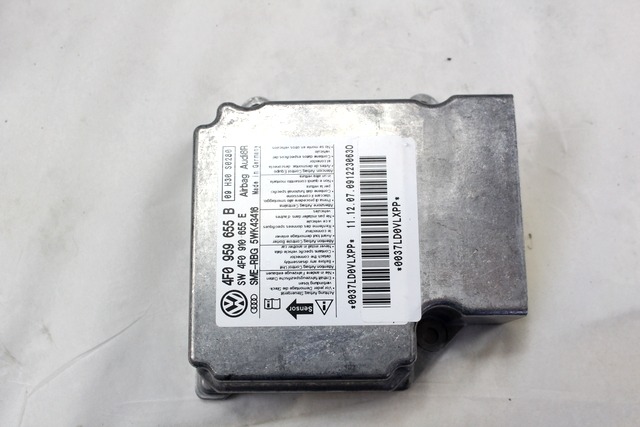 KIT COMPLETE AIRBAG OEM N. 4F0959655B ORIGINAL PART ESED AUDI A6 C6 4F2 4FH 4F5 BER/SW/ALLROAD (07/2004 - 10/2008) DIESEL 27  YEAR OF CONSTRUCTION 2008