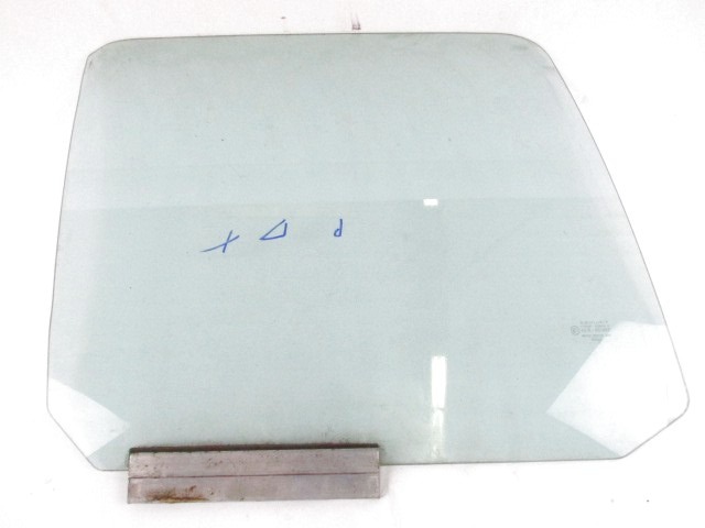 DOOR WINDOW, TINTED GLASS, REAR RIGHT OEM N. 1211544 ORIGINAL PART ESED FORD FIESTA (1999 - 2002)DIESEL 18  YEAR OF CONSTRUCTION 2000