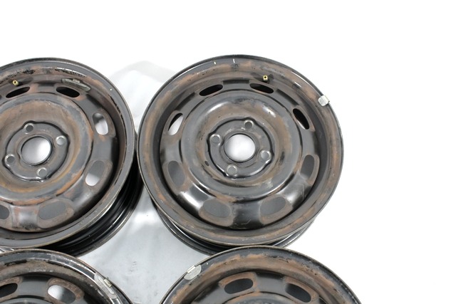 RIM SET 14'' OEM N. 5329 SET 4 CERCHI IN FERRO ORIGINAL PART ESED ROVER 200 (11/1995 - 12/1999)BENZINA 14  YEAR OF CONSTRUCTION 1997