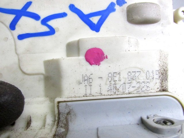 CENTRAL LOCKING OF THE FRONT LEFT DOOR OEM N. 8E1837015AA ORIGINAL PART ESED AUDI A4 8EC 8ED 8HE B7 BER/SW/CABRIO (2004 - 2007) DIESEL 20  YEAR OF CONSTRUCTION 2007