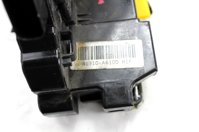 CENTRAL LOCKING OF THE FRONT LEFT DOOR OEM N. 81310-A6110 ORIGINAL PART ESED HYUNDAI I30 MK2 (2011 - 2017)DIESEL 16  YEAR OF CONSTRUCTION 2013