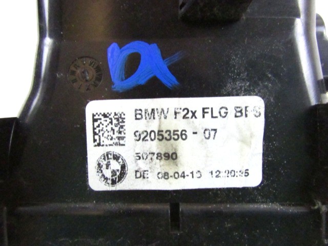 AIR OUTLET OEM N. 9205356 ORIGINAL PART ESED BMW SERIE 1 BER/COUPE F20/F21 (2011 - 2015) DIESEL 20  YEAR OF CONSTRUCTION 2013