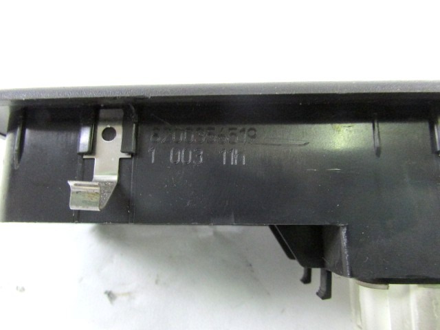 PUSH-BUTTON PANEL FRONT LEFT OEM N. 8200356519 ORIGINAL PART ESED RENAULT CLIO (05/2009 - 2013) DIESEL 15  YEAR OF CONSTRUCTION 2011