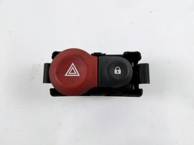 SWITCH HAZARD WARNING/CENTRAL LCKNG SYST OEM N. 8200214896A ORIGINAL PART ESED RENAULT CLIO (05/2009 - 2013) DIESEL 15  YEAR OF CONSTRUCTION 2011