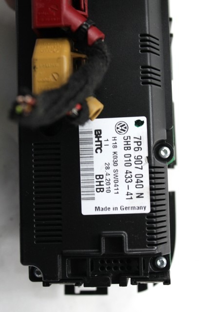 AIR CONDITIONING CONTROL UNIT / AUTOMATIC CLIMATE CONTROL OEM N. 7P6907040N ORIGINAL PART ESED VOLKSWAGEN TOUAREG (2010 - 2018)DIESEL 30  YEAR OF CONSTRUCTION 2010