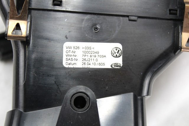 AIR OUTLET OEM N. 7P1819703A ORIGINAL PART ESED VOLKSWAGEN TOUAREG (2010 - 2018)DIESEL 30  YEAR OF CONSTRUCTION 2010