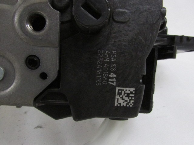 CENTRAL DOOR LOCK REAR LEFT DOOR OEM N. PSA828417 ORIGINAL PART ESED PEUGEOT PARTNER TEPEE (DAL 2010)DIESEL 16  YEAR OF CONSTRUCTION 2012