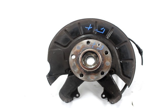 CARRIER, RIGHT FRONT / WHEEL HUB WITH BEARING, FRONT OEM N. 1K0407256P ORIGINAL PART ESED AUDI A3 8P 8PA 8P1 (2003 - 2008)DIESEL 19  YEAR OF CONSTRUCTION 2007