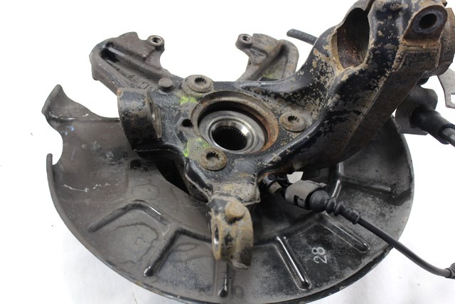 CARRIER, RIGHT FRONT / WHEEL HUB WITH BEARING, FRONT OEM N. 1K0407256P ORIGINAL PART ESED AUDI A3 8P 8PA 8P1 (2003 - 2008)DIESEL 19  YEAR OF CONSTRUCTION 2007