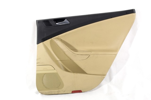 DOOR TRIM PANEL OEM N. 18671 PANNELLO INTERNO PORTA POSTERIORE ORIGINAL PART ESED VOLKSWAGEN PASSAT B6 3C BER/SW (2005 - 09/2010)  DIESEL 20  YEAR OF CONSTRUCTION 2008