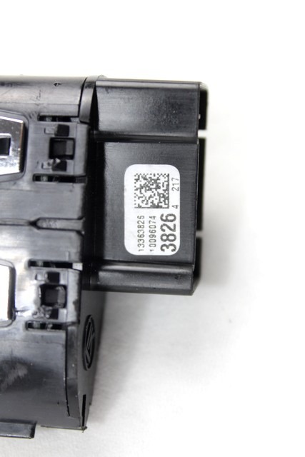 VARIOUS SWITCHES OEM N. 13363826 ORIGINAL PART ESED OPEL CORSA E (DAL 2014)BENZINA 12  YEAR OF CONSTRUCTION 2015
