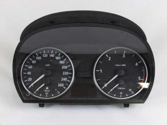 INSTRUMENT CLUSTER / INSTRUMENT CLUSTER OEM N. 9122602 ORIGINAL PART ESED BMW SERIE 3 BER/SW/COUPE/CABRIO E90/E91/E92/E93 (2005 - 08/2008) DIESEL 20  YEAR OF CONSTRUCTION 2006