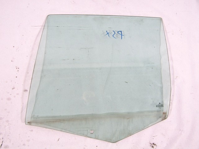 DOOR WINDOW, TINTED GLASS, REAR LEFT OEM N. 1J6845025F ORIGINAL PART ESED VOLKSWAGEN GOLF MK4 BER/SW (1998 - 2004) BENZINA 16  YEAR OF CONSTRUCTION 2000