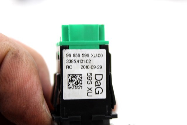 VARIOUS SWITCHES OEM N. 96656596XU ORIGINAL PART ESED CITROEN DS3 (2009 - 2014) BENZINA/GPL 16  YEAR OF CONSTRUCTION 2010