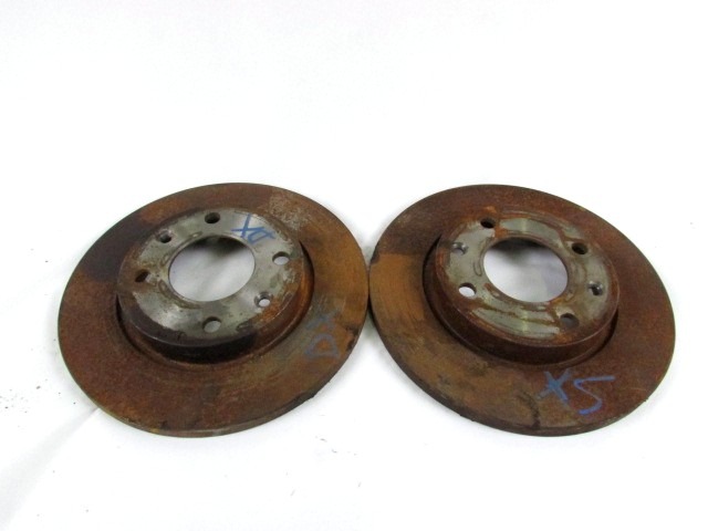 BRAKE DISC FRONT OEM N. 4249F0 ORIGINAL PART ESED PEUGEOT 206 / 206 CC (1998 - 2003) BENZINA 14  YEAR OF CONSTRUCTION 2002