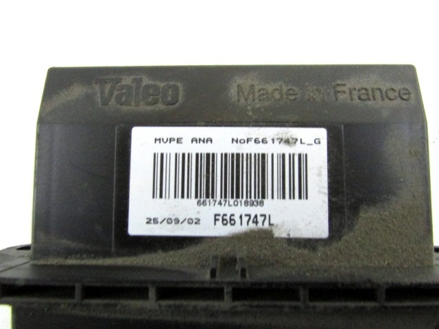 BLOWER REGULATOR OEM N. 7701045870 ORIGINAL PART ESED NISSAN INTERSTAR (2002 - 2016)DIESEL 25  YEAR OF CONSTRUCTION 2002