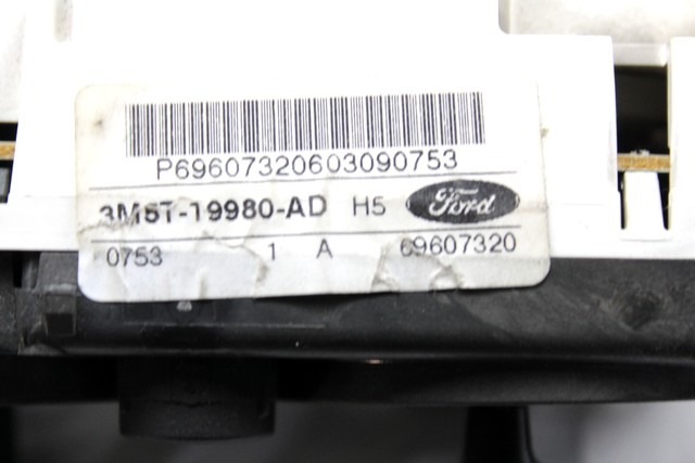 AIR CONDITIONING CONTROL OEM N. 3M5T-19980-AD ORIGINAL PART ESED FORD FOCUS BER/SW (2005 - 2008) DIESEL 18  YEAR OF CONSTRUCTION 2006