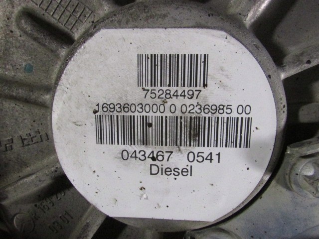 MANUAL TRANSMISSION OEM N. 18264 CAMBIO MECCANICO ORIGINAL PART ESED MERCEDES CLASSE A W169 5P C169 3P (2004 - 04/2008) DIESEL 20  YEAR OF CONSTRUCTION 2006