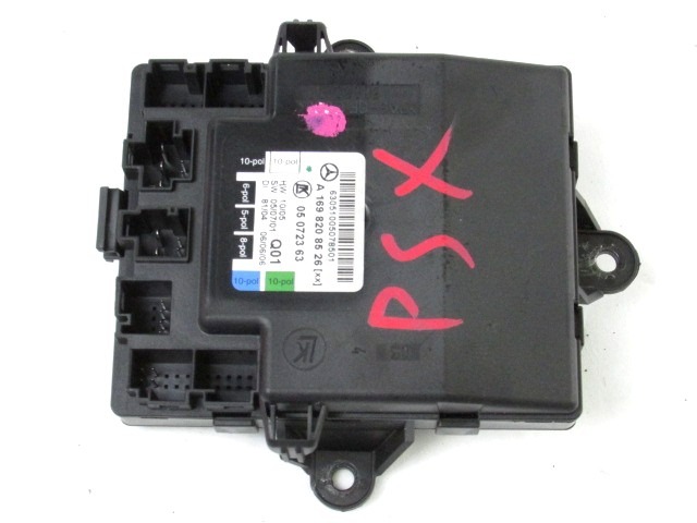 CONTROL OF THE FRONT DOOR OEM N. A1698208526 ORIGINAL PART ESED MERCEDES CLASSE A W169 5P C169 3P (2004 - 04/2008) DIESEL 20  YEAR OF CONSTRUCTION 2006