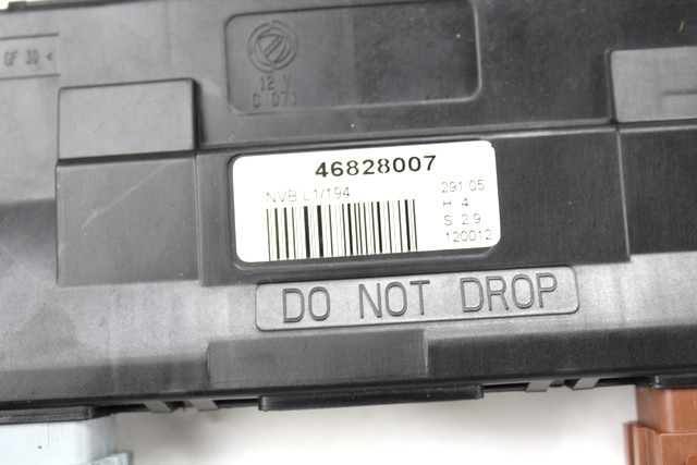 CONTROL CENTRAL LOCKING OEM N. 46828007 ORIGINAL PART ESED FIAT CROMA (2005 - 10/2007)  DIESEL 24  YEAR OF CONSTRUCTION 2005