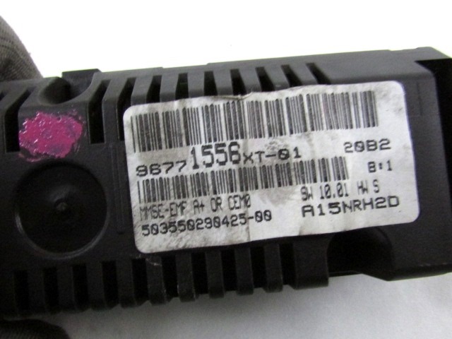 BOARD COMPUTER OEM N. 96771556XT ORIGINAL PART ESED CITROEN C3 MK2 SC (2009 - 2016) DIESEL 14  YEAR OF CONSTRUCTION 2012