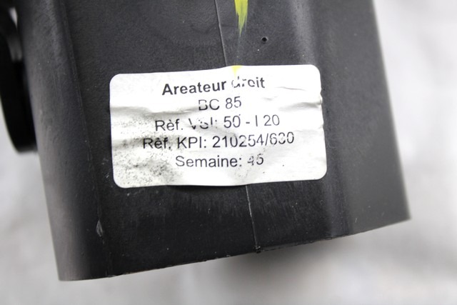 AIR OUTLET OEM N. 7701061211 ORIGINAL PART ESED RENAULT CLIO (2005 - 05/2009) DIESEL 15  YEAR OF CONSTRUCTION 2007