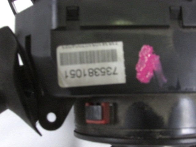 STEERING COLUMN COMBINATION SWITCH WITH SLIP RING OEM N. 735381051 ORIGINAL PART ESED FIAT PUNTO 188 MK2 R (2003 - 2011) BENZINA 12  YEAR OF CONSTRUCTION 2007