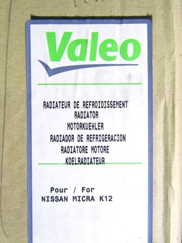 RADIATORS . OEM N. 21410AY600 ORIGINAL PART ESED NISSAN MICRA K12 K12E (01/2003 - 09/2010) DIESEL 15  YEAR OF CONSTRUCTION 2003